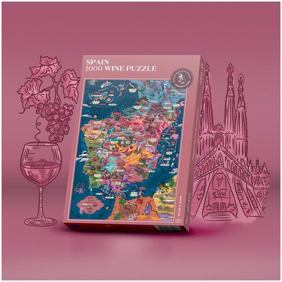 Water and Wines - Spain 1000 Wine Puzzle