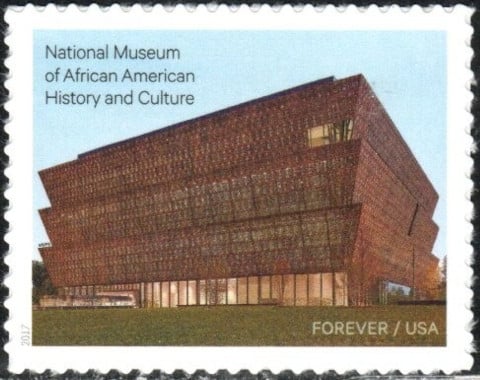 National Museum of African American History and Culture Stamp USA 2017